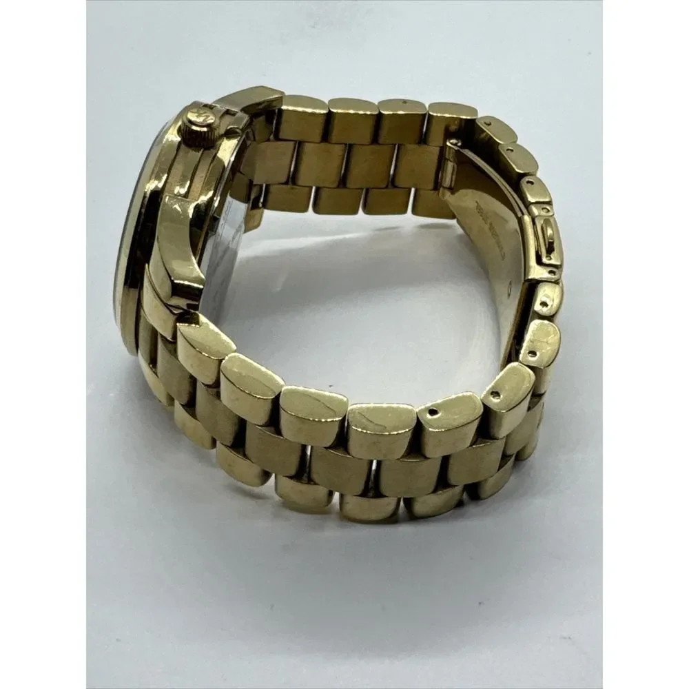 Michael Kors MK5160 Women's Gold Stainless Steel Analog Dial Quartz Watch JNA789